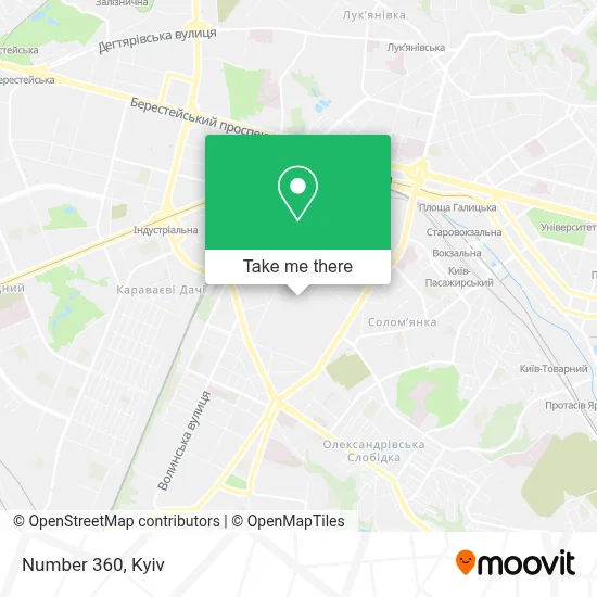 Number 360 map