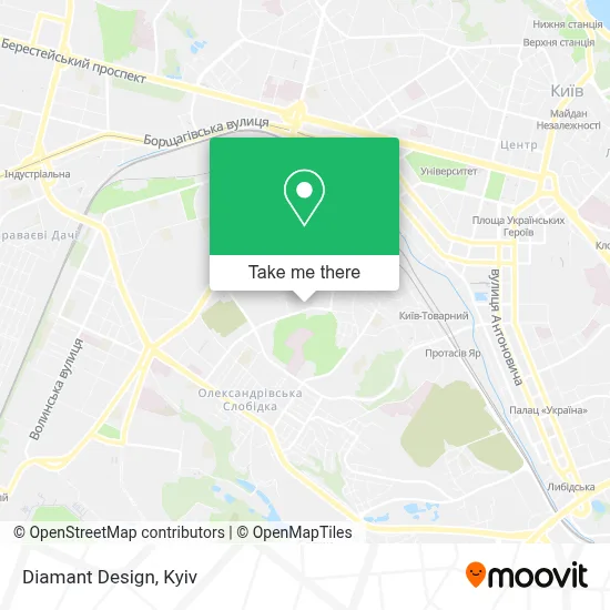 Diamant Design map