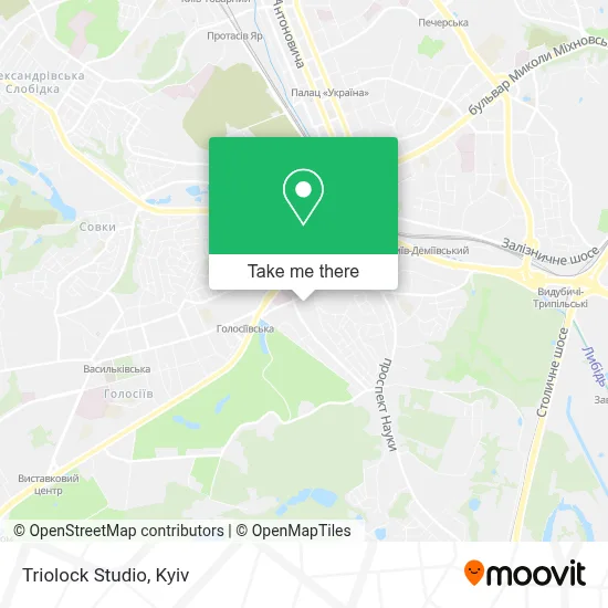 Triolock Studio map