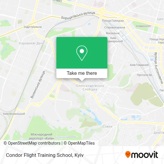Condor Flight Training School map