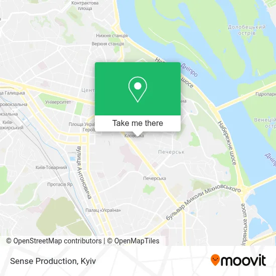 Sense Production map