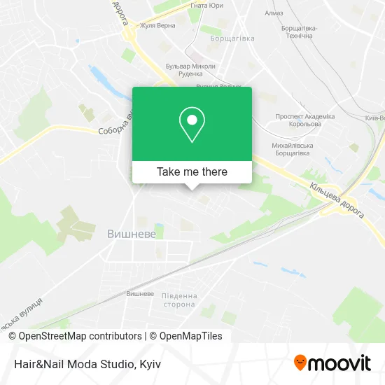 Hair&Nail Moda Studio map