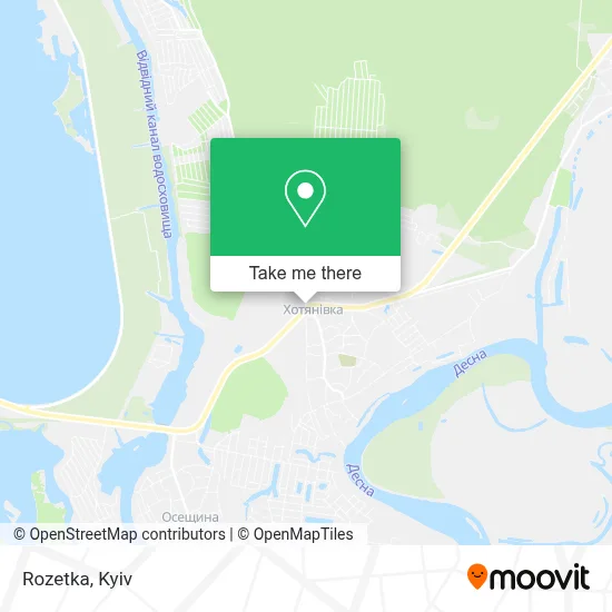 Rozetka map