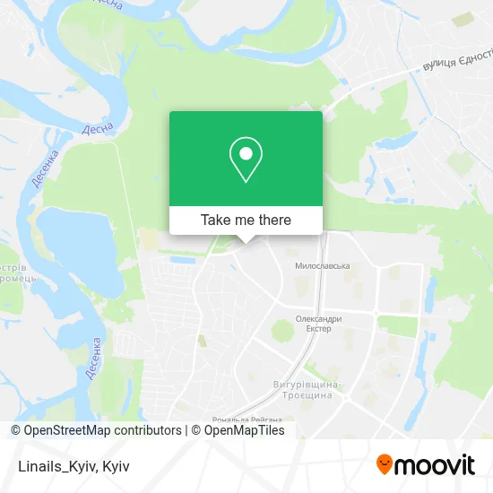 Linails_Kyiv map