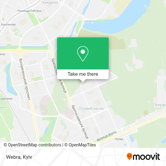 Webra map