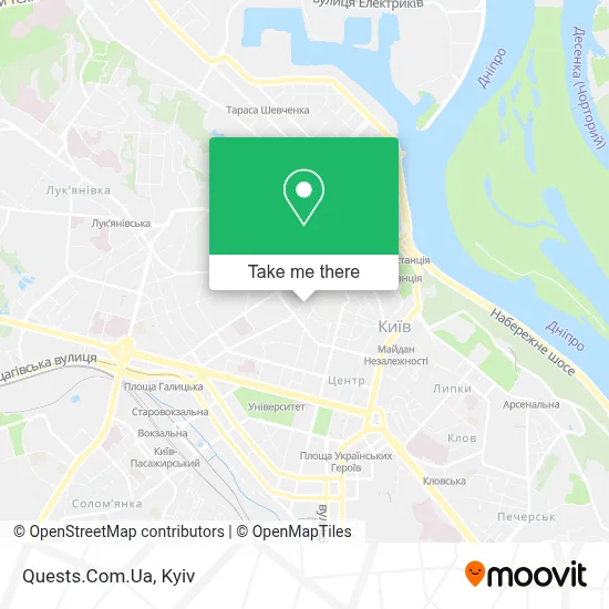 Quests.Com.Ua map