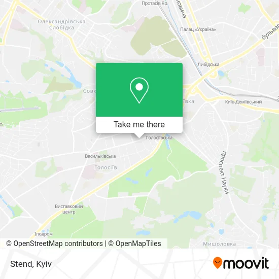 Stend map