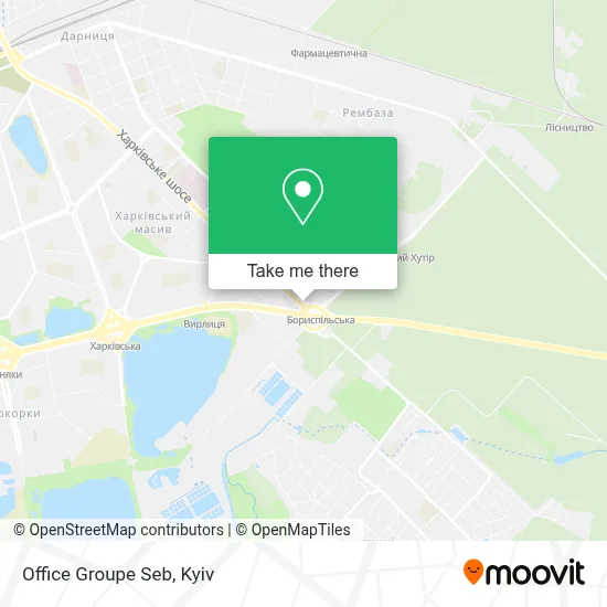 Office Groupe Seb map