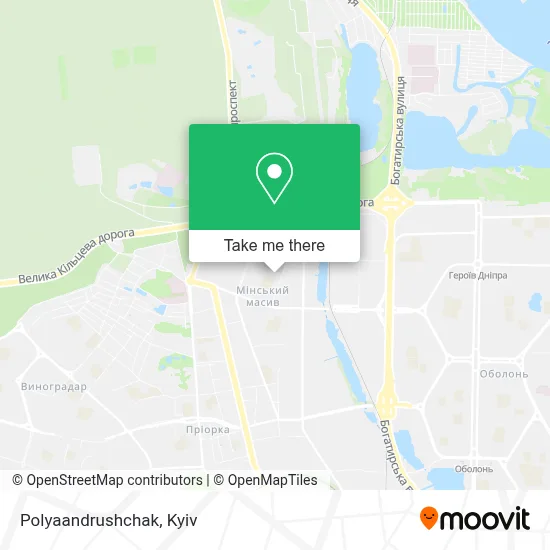 Polyaandrushchak map