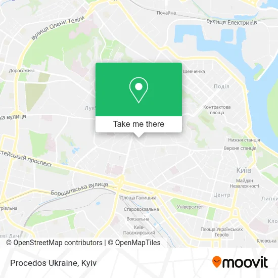 Procedos Ukraine map