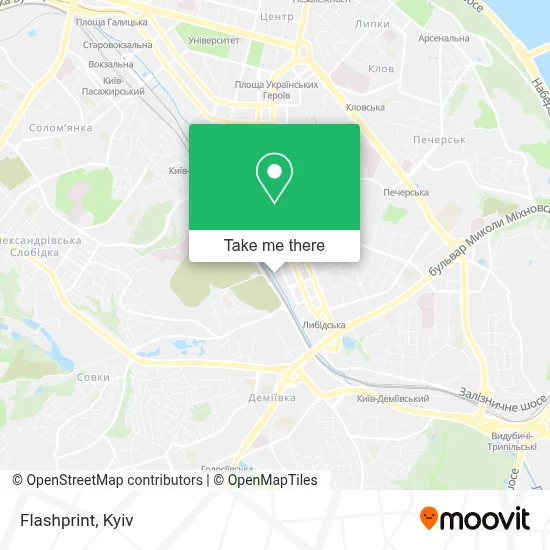 Flashprint map