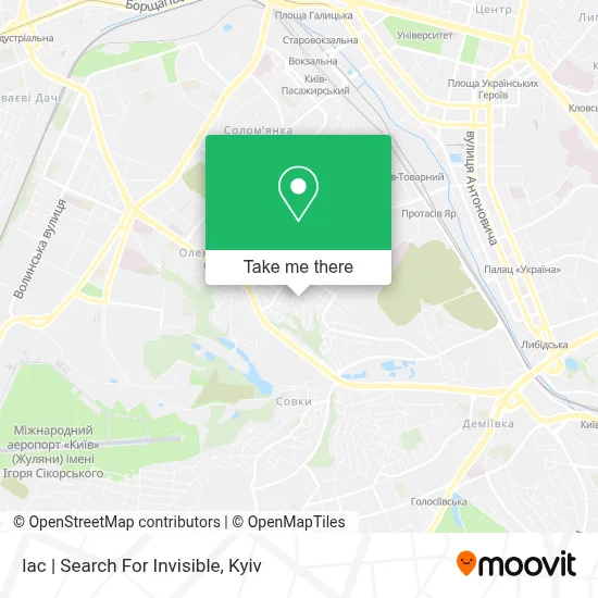 Iac | Search For Invisible map