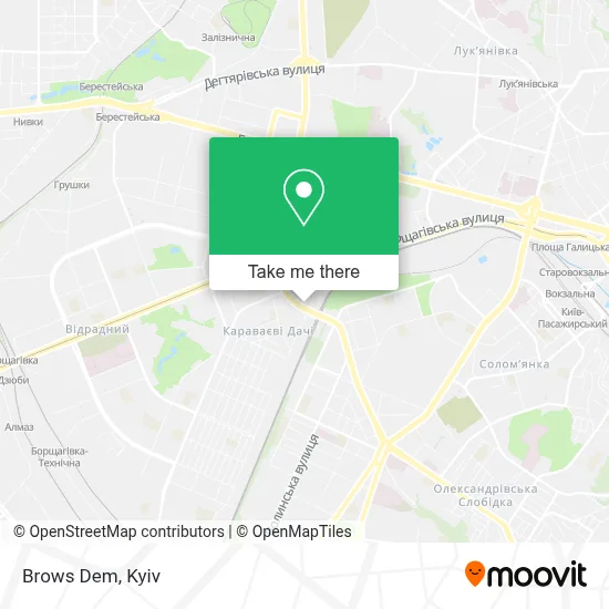 Brows Dem map