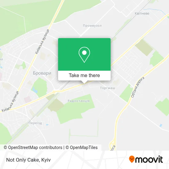 Not Only Cake map