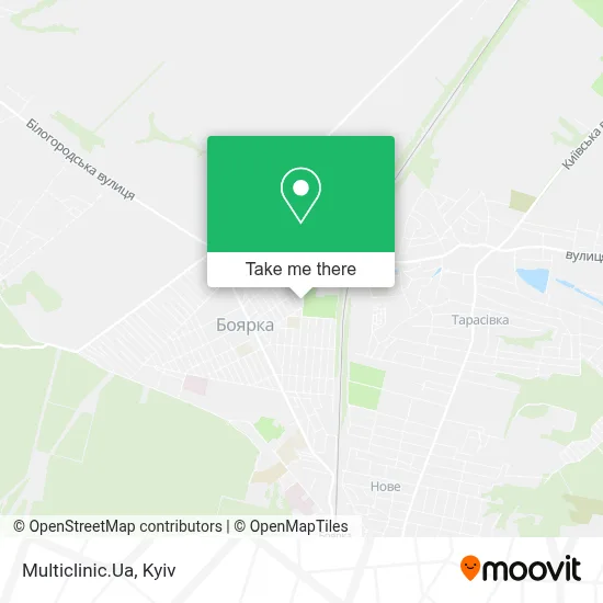 Multiclinic.Ua map