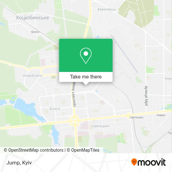 Jump map