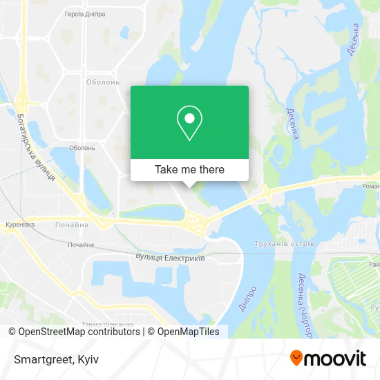 Smartgreet map