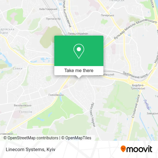 Linecom Systems map
