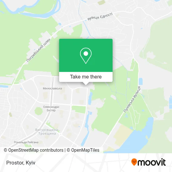 Prostor map