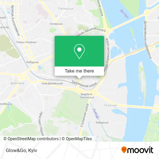 Glow&Go map
