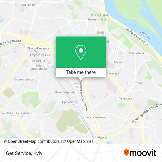 Get Service map