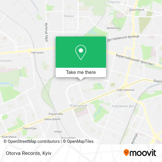 Otorva Records map