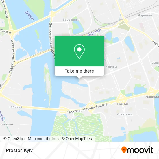 Prostor map
