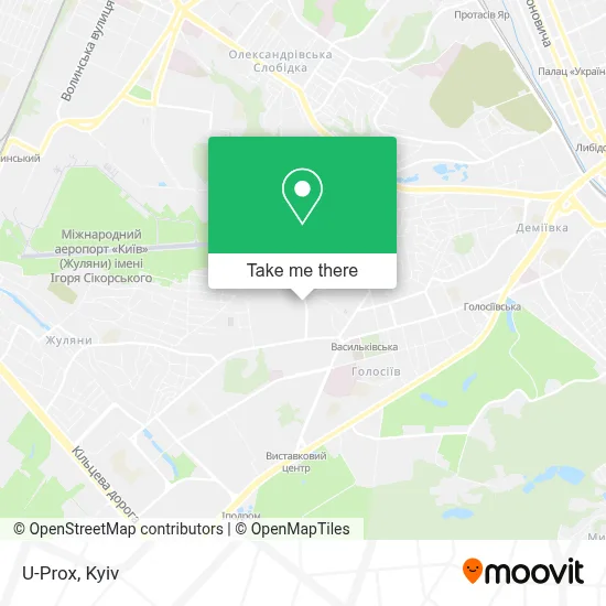 U-Prox map