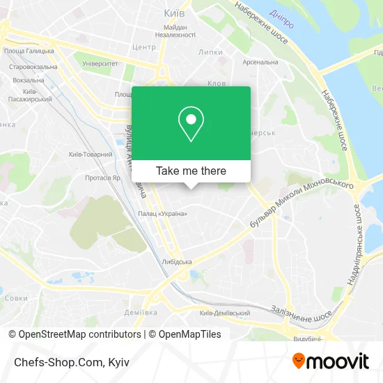 Chefs-Shop.Com map
