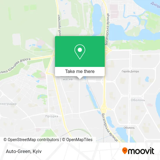 Auto-Green map