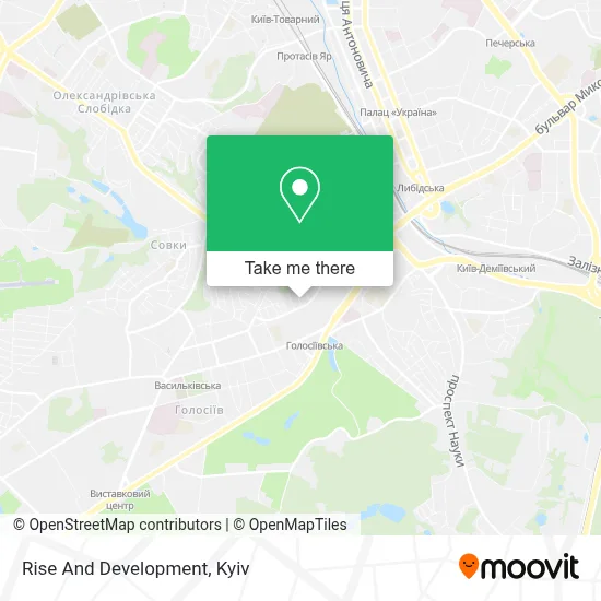 Rise And Development map