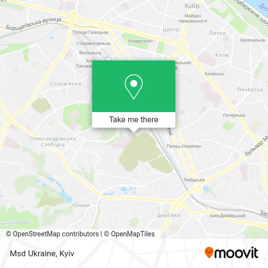 Msd Ukraine map