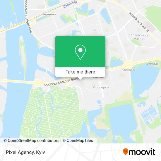 Pixel Agency map