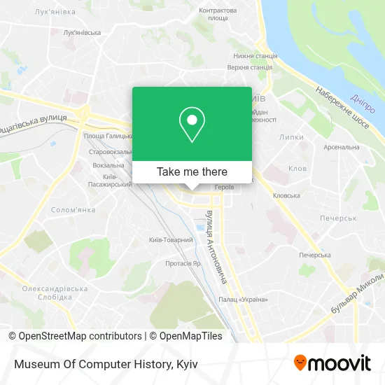 Museum Of Computer History map