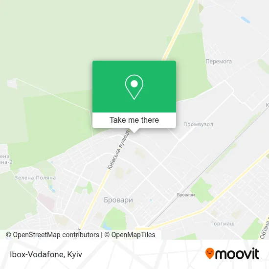 Ibox-Vodafone map