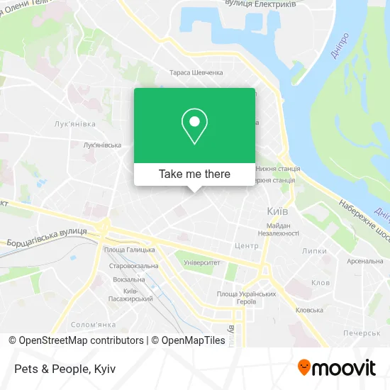 Pets & People map