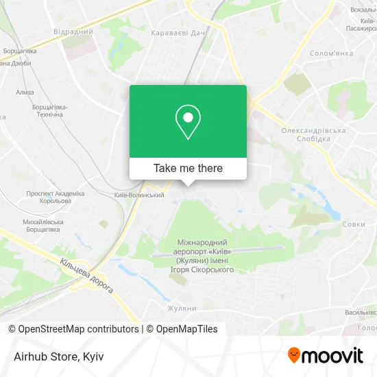 Airhub Store map