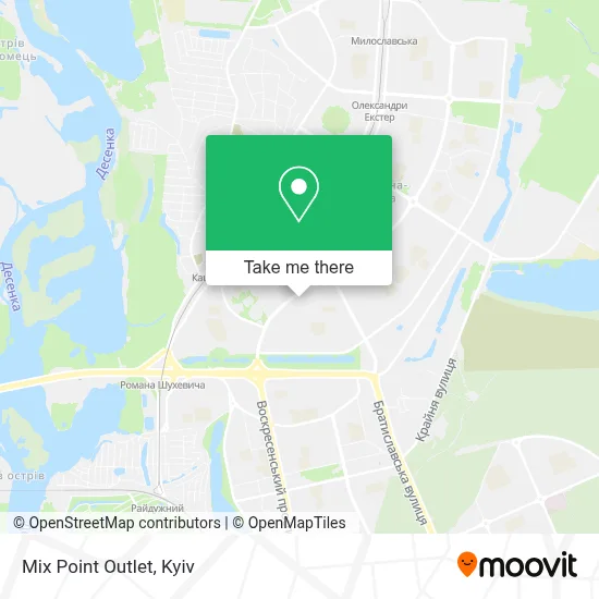 Mix Point Outlet map