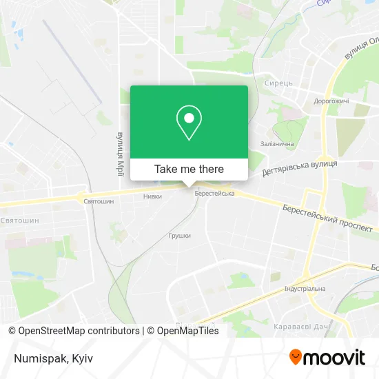 Numispak map