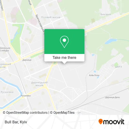 Bull Bar map