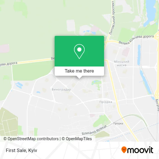 First Sale map