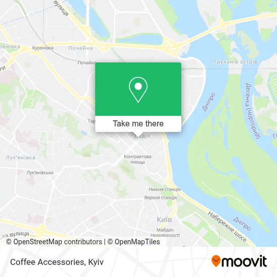 Coffee Accessories map