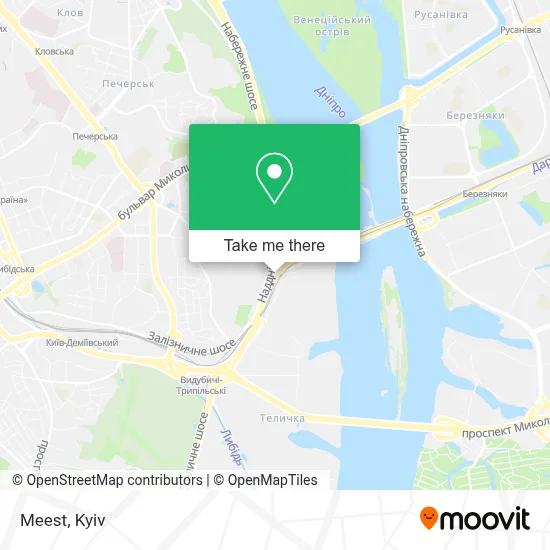 Meest map