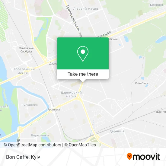 Bon Caffe map