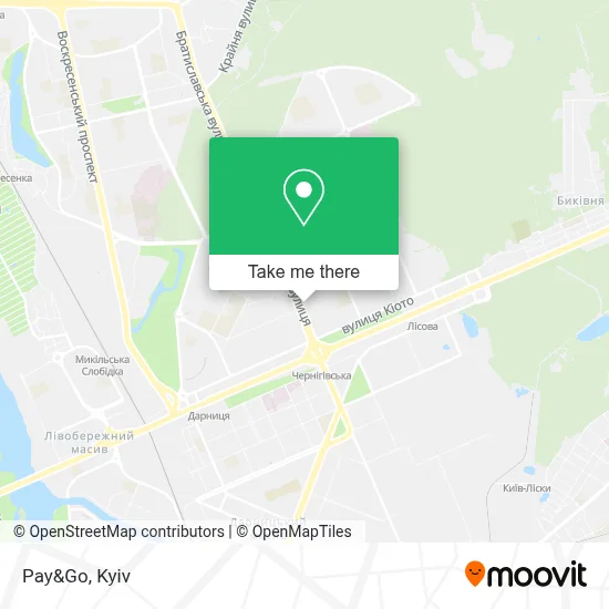 Pay&Go map