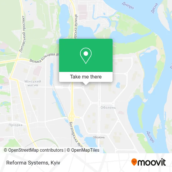 Reforma Systems map