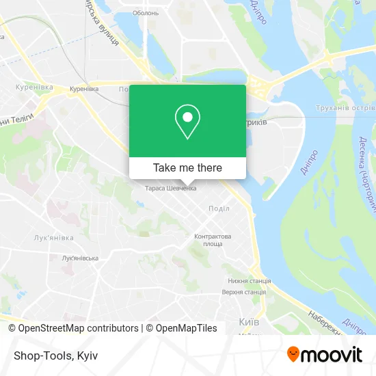 Shop-Tools map