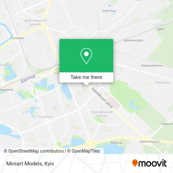 Miniart Models map