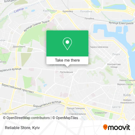 Reliable Store map