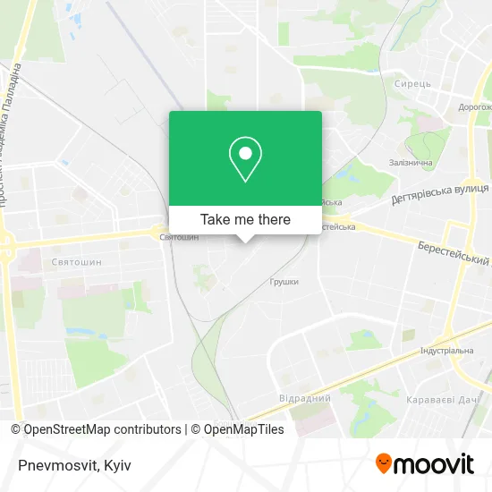 Pnevmosvit map
